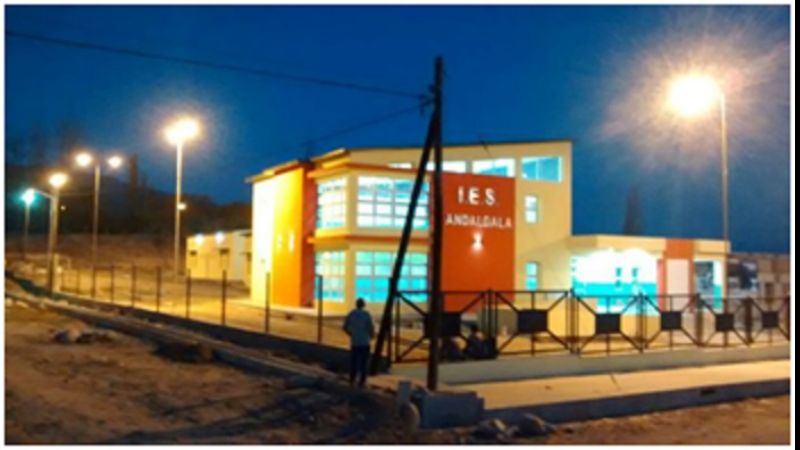 IES Andalgalá, obra terminada