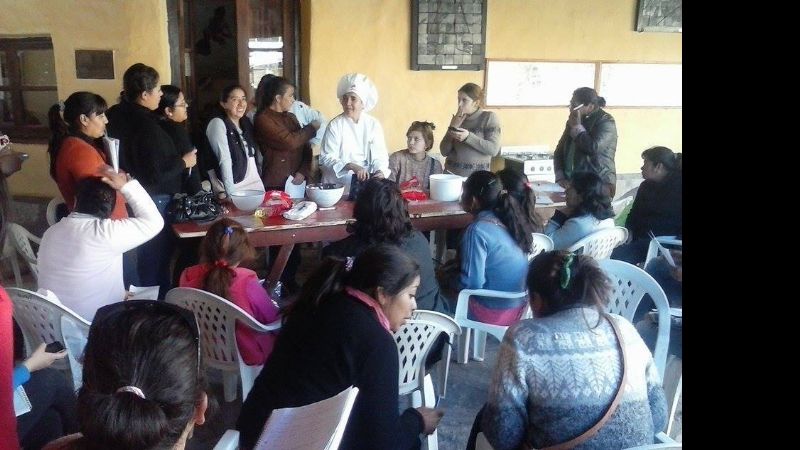 Exitoso curso de gastronomía