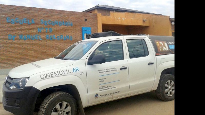 Cine Móvil con proyecciones en Recreo, Red Star y las 1000 VV