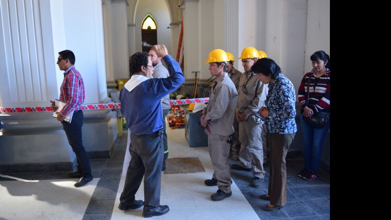 Firman acuerdo para la refacción y rehabilitación del templo de San Francisco de Asís