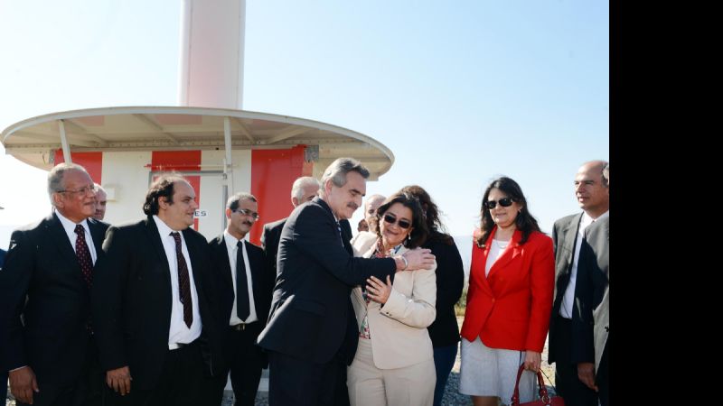 Lucía puso en funcionamiento el nuevo VOR y prorrogó el acuerdo por Minas Capillitas