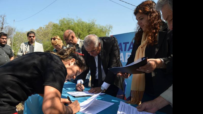 Plan de viviendas para 36 familias del barrio Felipe Varela de Valle Viejo