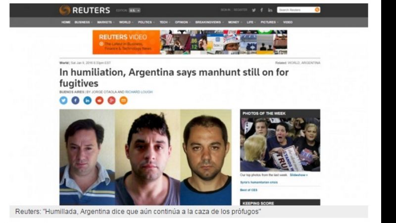En la prensa del mundo hablan de "papelón" y "humillación"