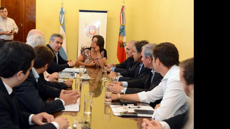 Primera reunión de la Gobernadora con José Cano, titular del Plan Belgrano