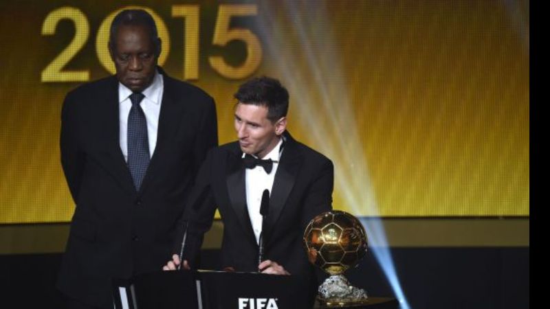 Con el de 2015, Lionel Messi ganó su quinto Balón de Oro