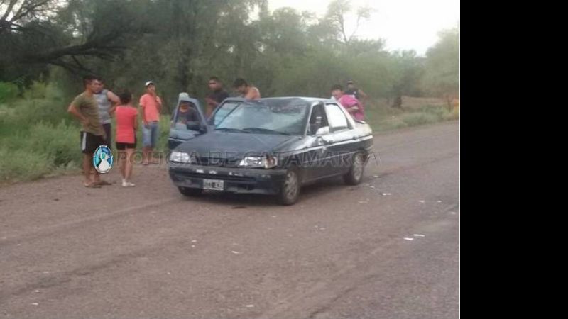 Se le cruzó un caballo