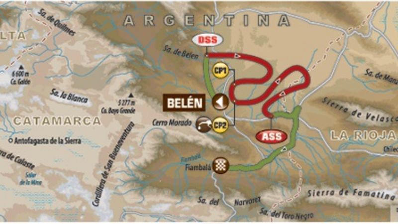 El rulo “Belén-Belén” promete mucha acción y dificultades por el calor