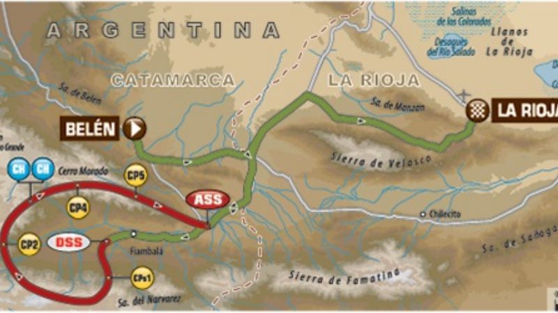 El tramo “Belen-La Rioja” retrasado por tormentas y lluvias