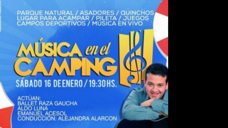 Emilio Morales, en el Camping