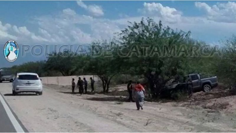 Japoneses involucrados en un choque en Tinogasta