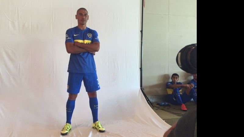 Boca se sacó la foto oficial con la nueva camiseta de Nike