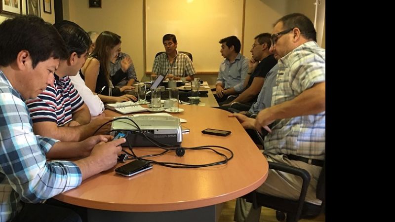 El ministro Dalla Lasta definió  objetivos con los referentes de Ecogas