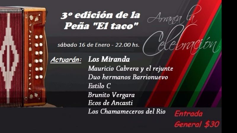 3ª Edición de la Peña "El Taco"‏
