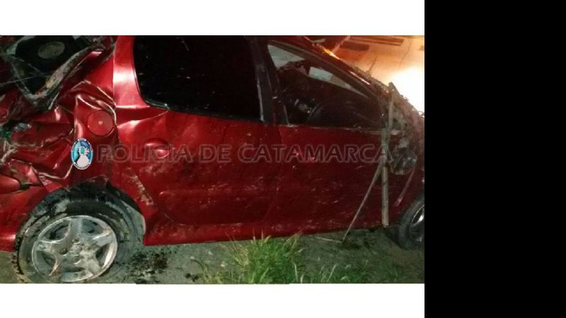 Violento vuelco en la circunvalación