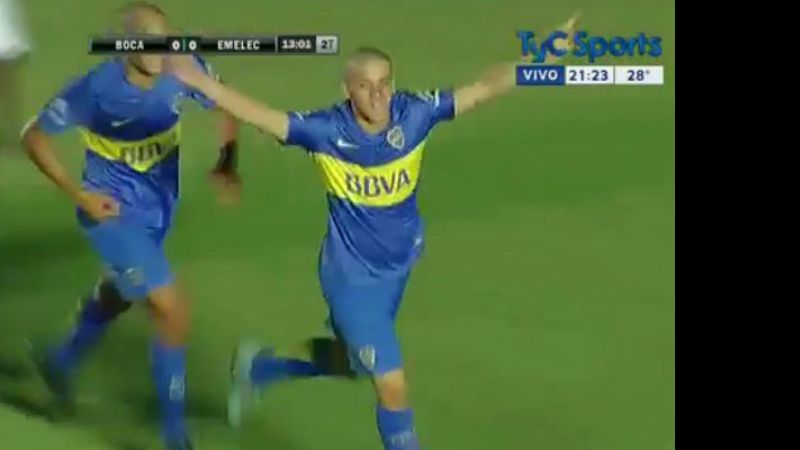 Boca metió a su "Messi…doro" y goleó 3-0 a Emelec
