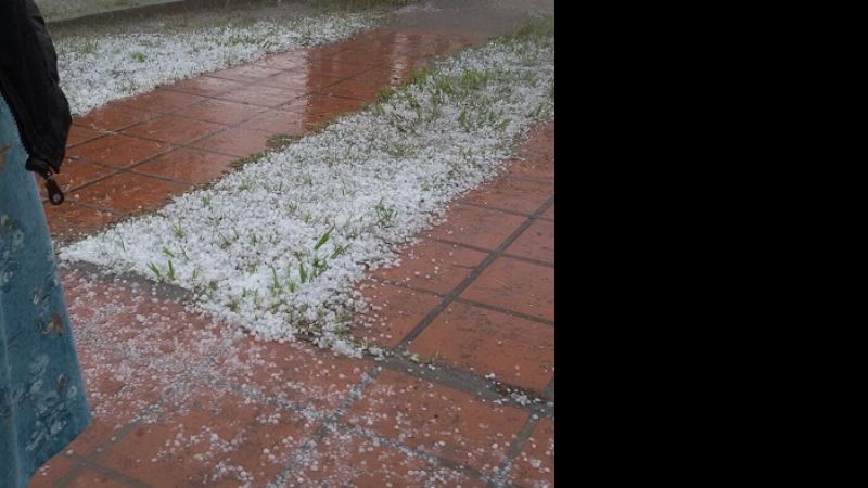 Granizó en El Rodeo