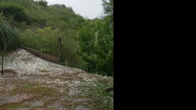 Granizó en El Rodeo