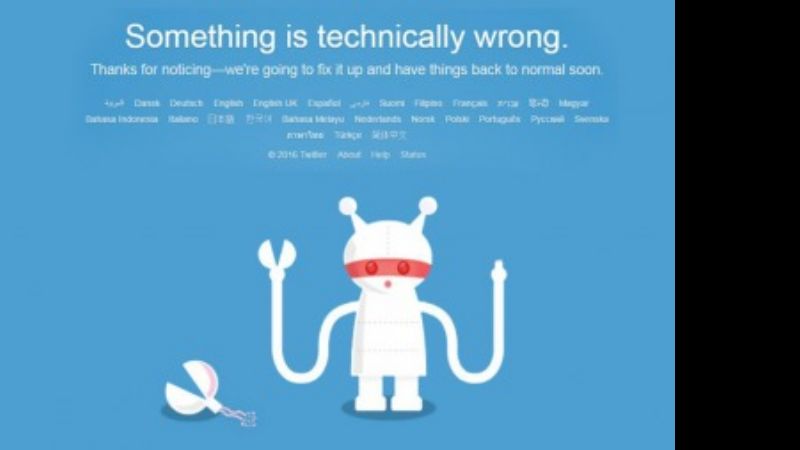 Se cayó Twitter