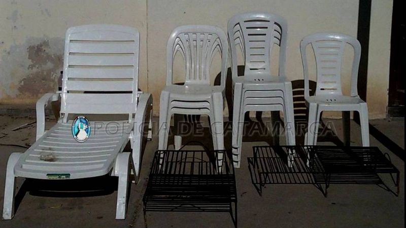 Recuperan elementos robados en Santa María