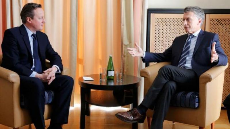 Macri se reunió con Cameron
