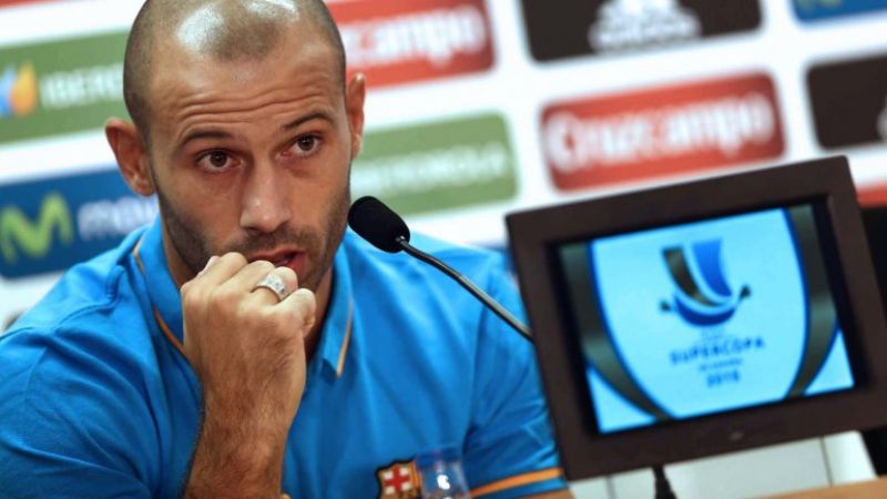 Condenaron a un año de cárcel a Javier Mascherano