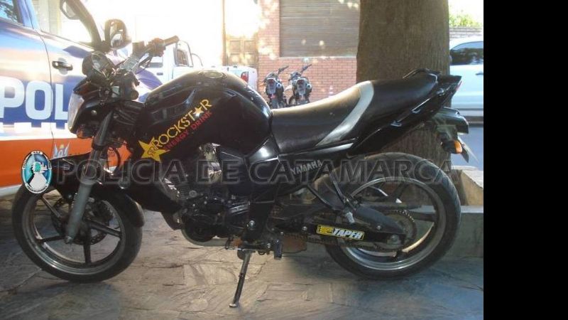 En un operativo secuestran una moto robada en 2014