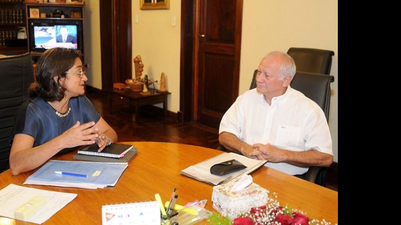 La Gobernadora recibió al intendente Jalile