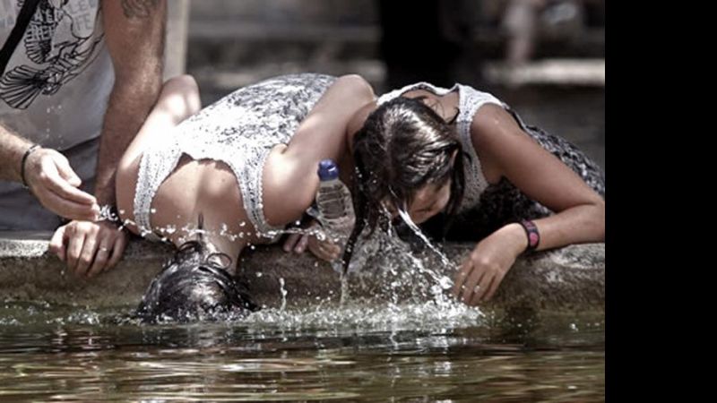 En Santa Fe, la sensación térmica llegó a los 55°