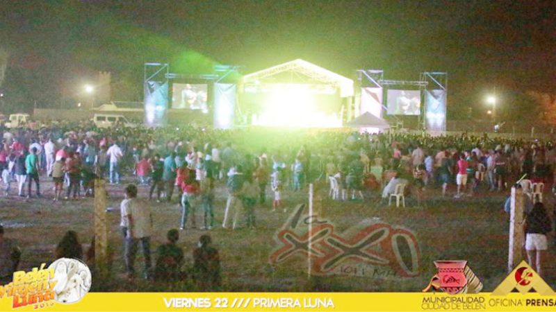 Más de 10.000 personas en el Festival Belen Virgen y Luna