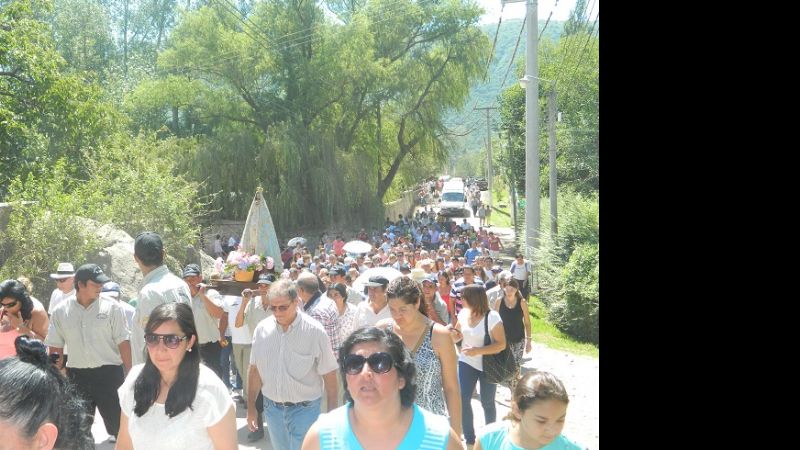 La Virgen del Valle visitó El Rodeo, a dos años del trágico alud