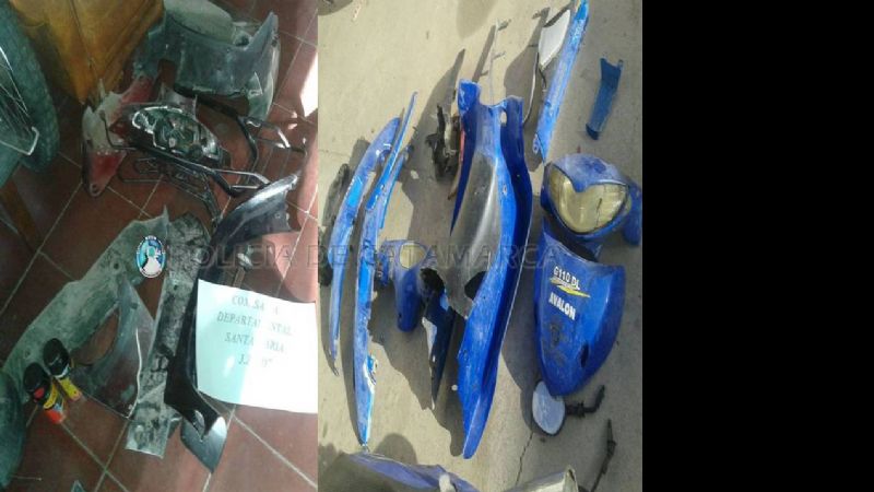 Recuperan gran cantidad de elementos robados