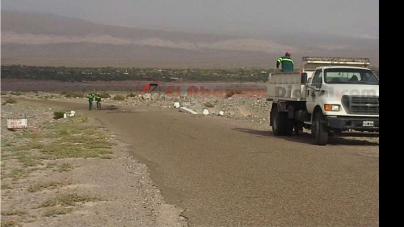 Bachean camino que conduce a Las Termas