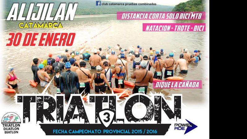 Alijilán espera a la 3ra. fecha del Triatlón Provincial