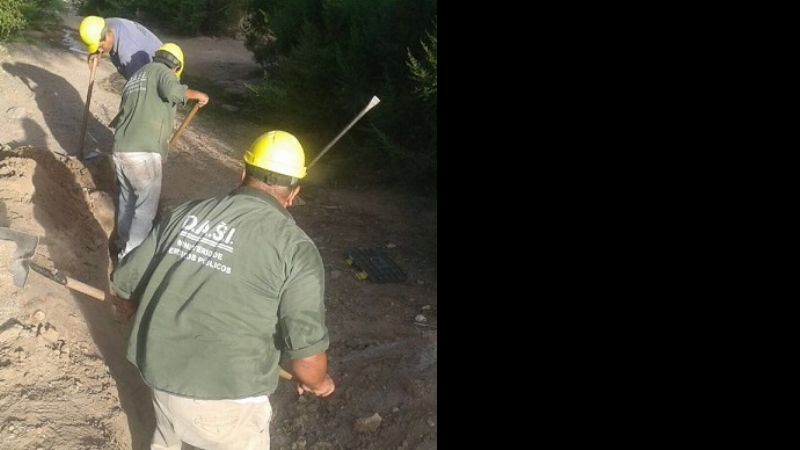 Habilitan red troncal de agua en Pomán