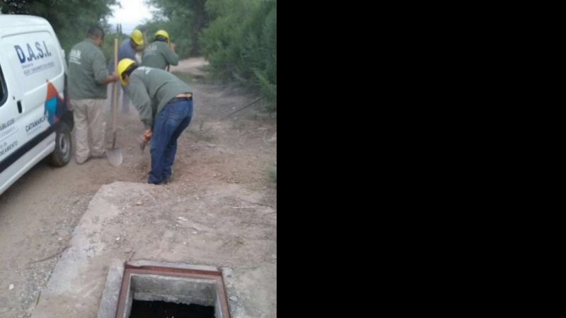 Habilitan red troncal de agua en Pomán