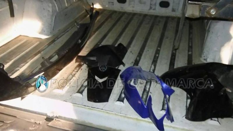 Detenidos con elementos de dudosa procedencia