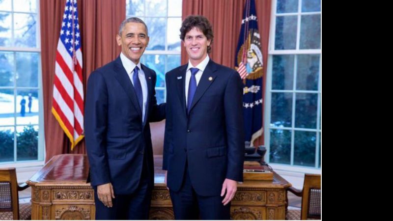 Martín Lousteau presentó su credencial de embajador a Obama