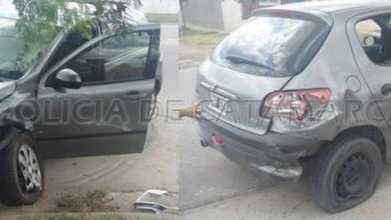 Choque entre dos autos