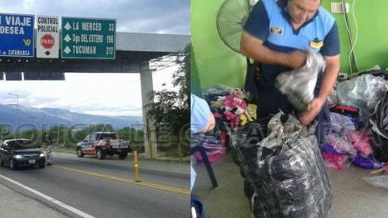 Secuestran ropa y otros elementos valuados en $48.000
