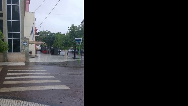 Se cumple el pronóstico y llueve torrencialmente