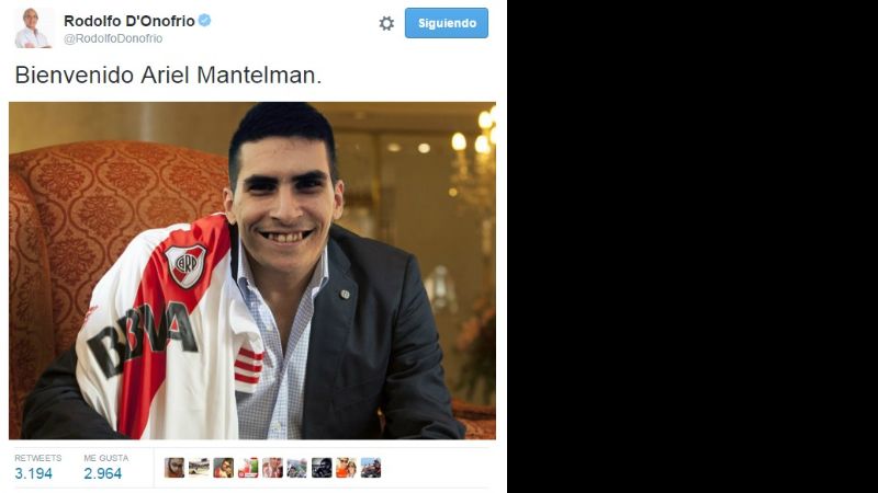 El falso refuerzo de River fue tendencia en Twitter