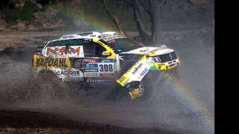 Las máquinas del Dakar ya están llegando a Santiago