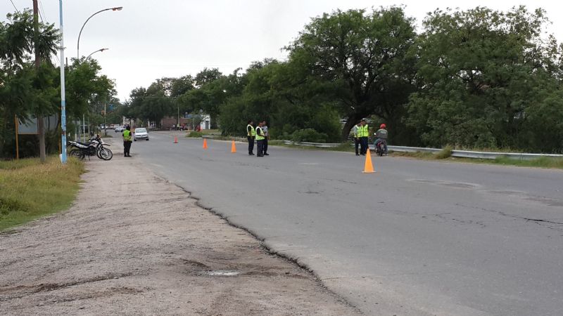 Intensos controles vehiculares en Valle Viejo