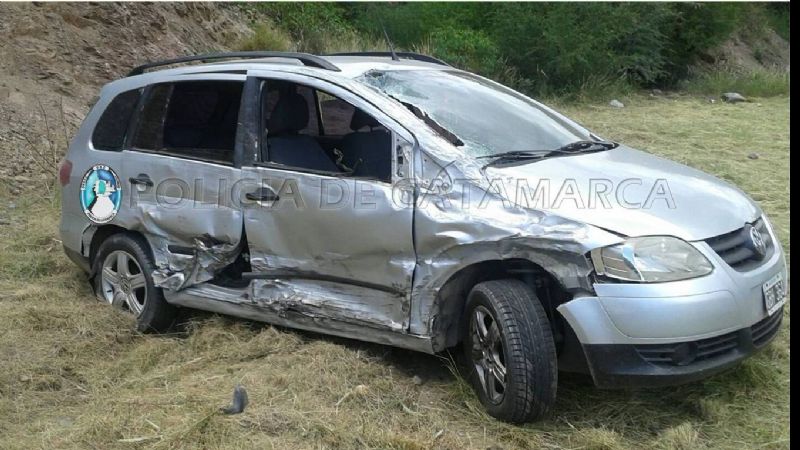Grave accidente en la ruta 4, a la salida del Camping Municipal