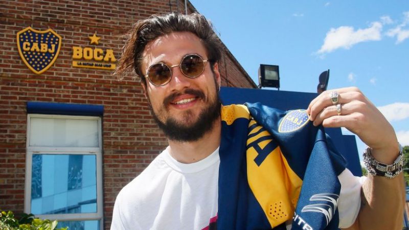 Daniel Osvaldo ya se sumó a la pretemporada de Boca