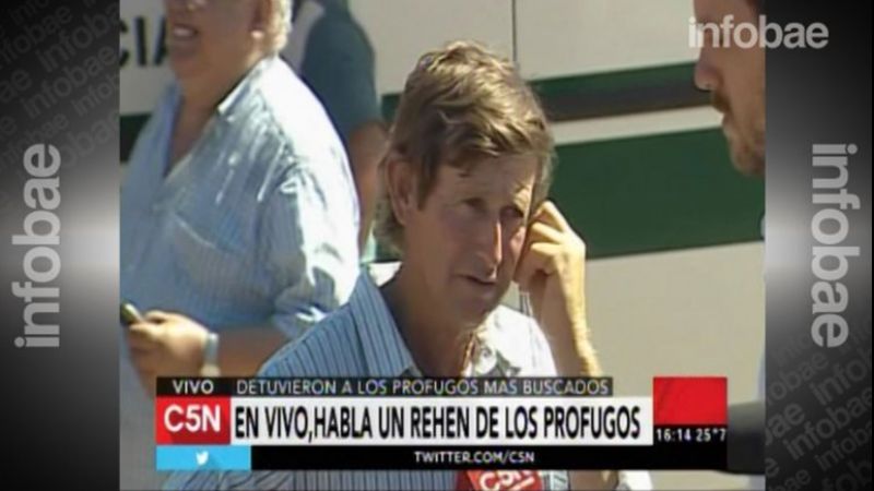 El rehén de los prófugos: "me querían matar"