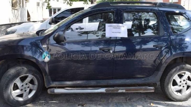 Tres jóvenes chocaron con una moto robada y los atraparon