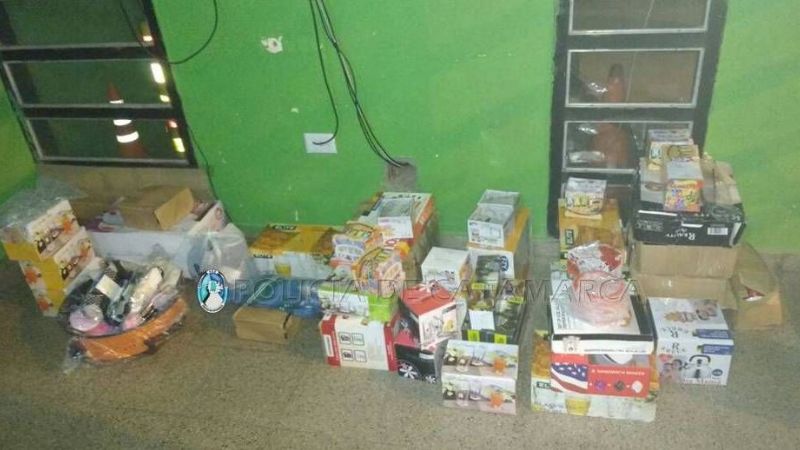 Secuestran mercadería ilegal en el puesto caminero El Portezuelo