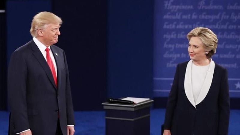 Hillary avanza en los sondeos y le saca 11 puntos a Trump