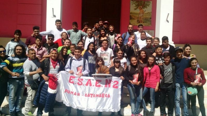 Exitosa participación de la Escuela Secundaria de Artes de Pomán en Córdoba